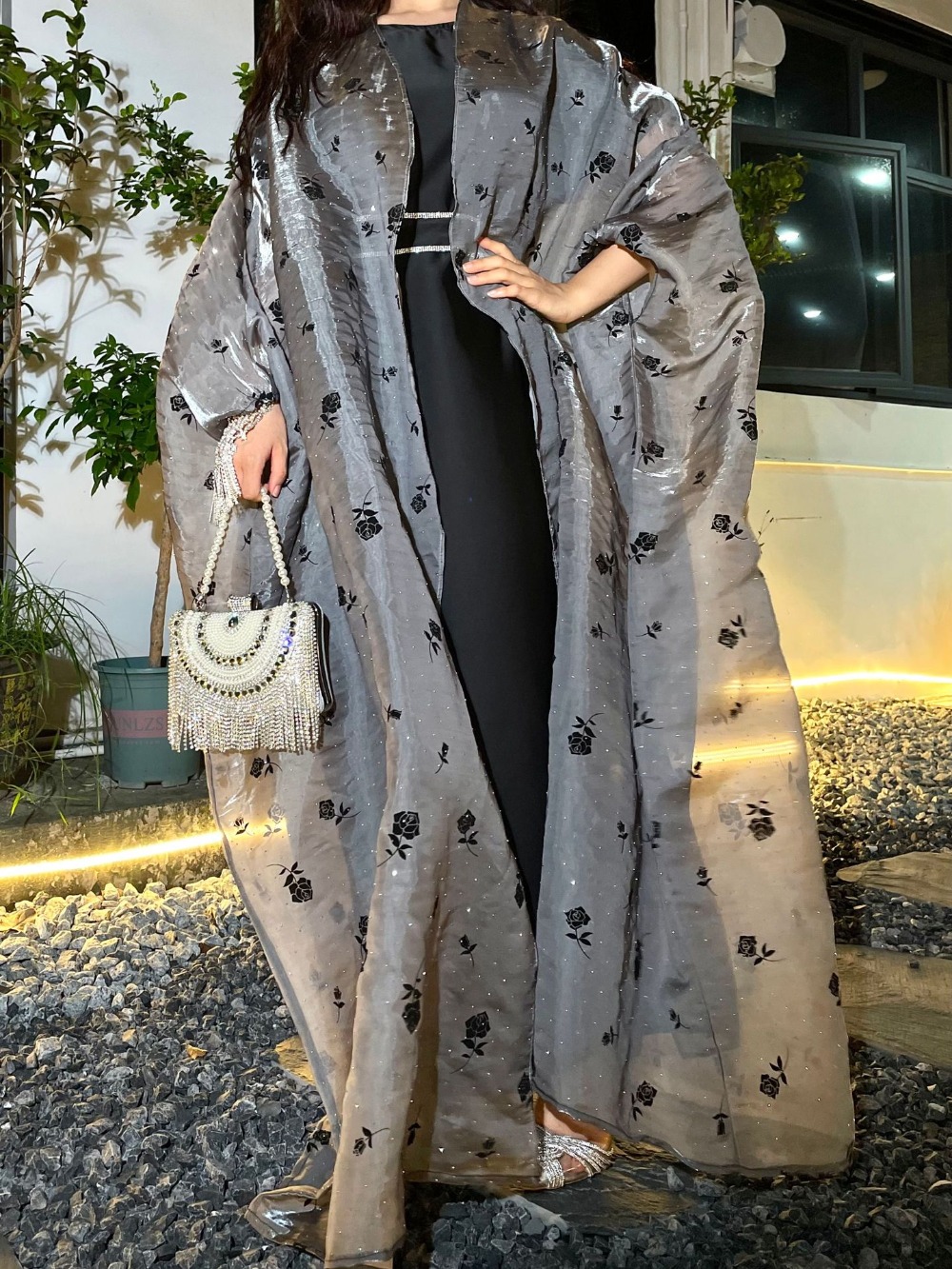 Jalabiya Women Arabic - Eid Muslim 2-teiliges Set Frauen Party