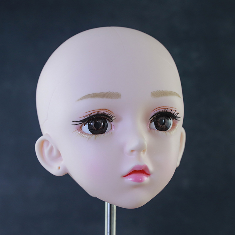 Ethnic Fashion House - 60cm Puppe der Kopf Weiß Haut