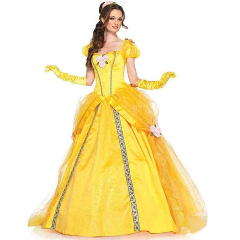 Ethnic Fashion Dress - Erwachsenen-Halloween-Prinzessinnenkleid Cosplay-Kostüm Chinesischer Hersteller Originaldesign Herbstsaison