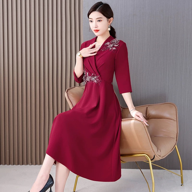 Ao Dai Vietnam Dress - Frauen Aodai Vietnam Cheongsam Ethnischen Stil