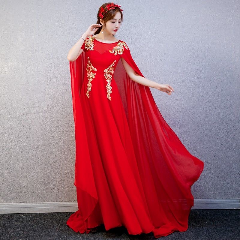 Ao Dai Vietnam Dress - Elegantes Vietnam Traditionelles Folk Dacne Aodai