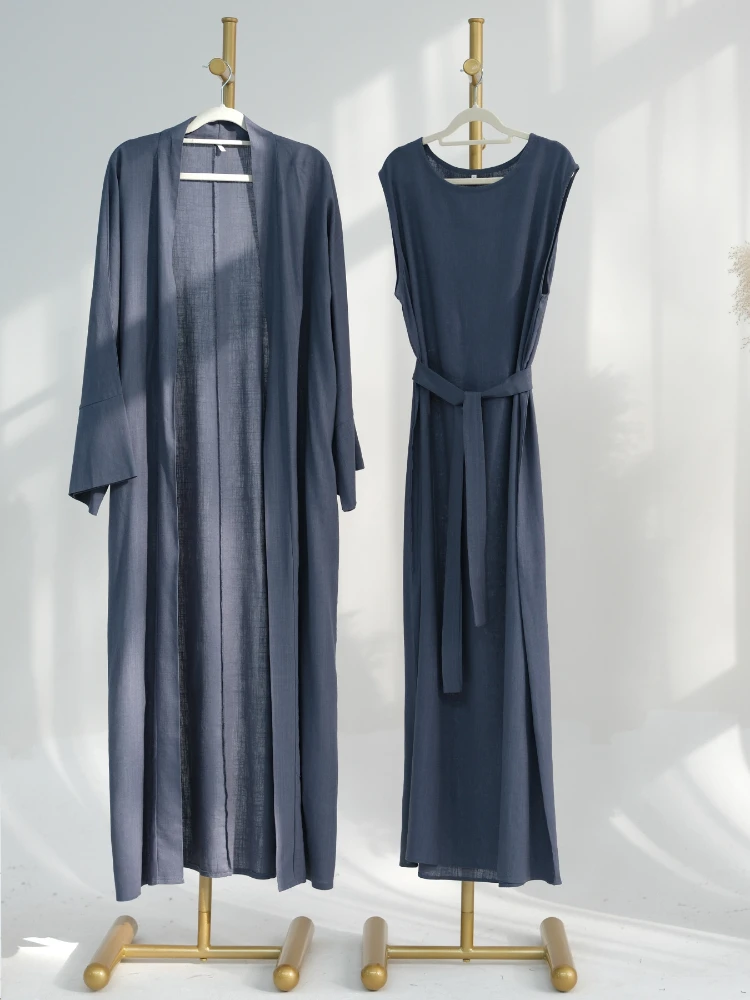 Jalabiya Women Arabic - Eid Muslim Abaya für Frauen Kleid