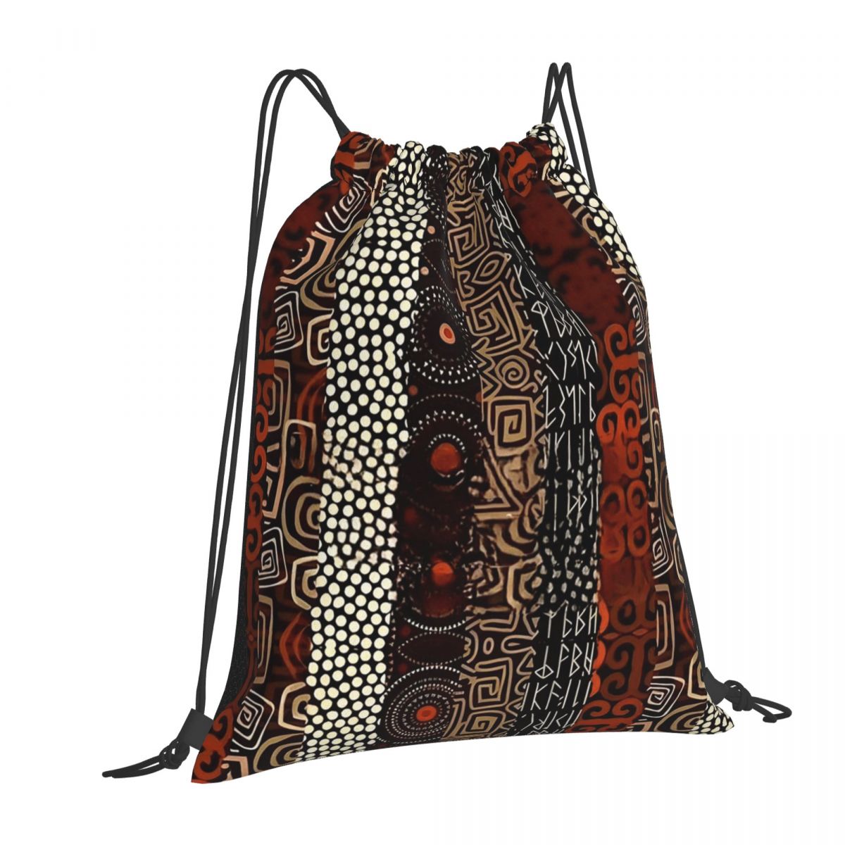 Ethnic Fashion Book - Afrikanische Bogolan-Rucksäcke mit ethnischen Stammesmotiven, modische