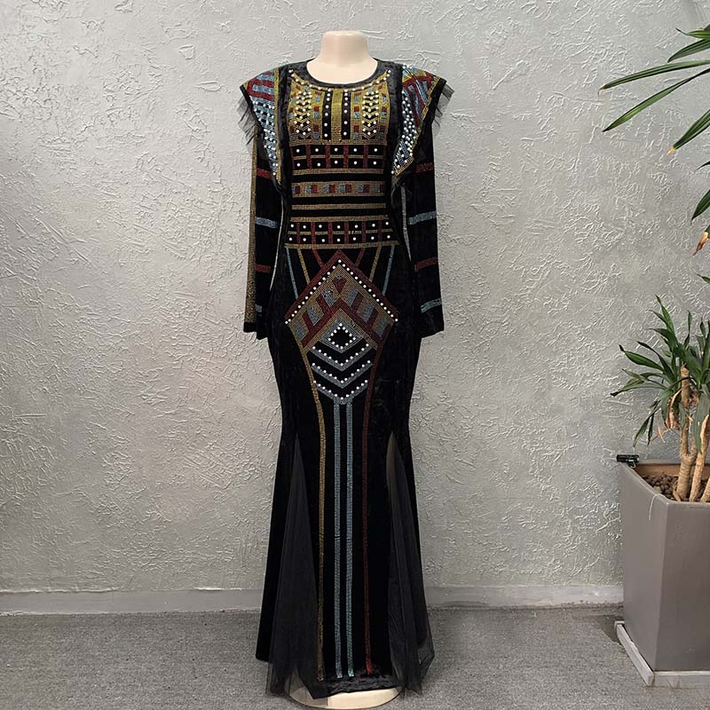 Elegante Frauen Bazin Reiche A – Ethnic Fashion House Bewertung und Preis