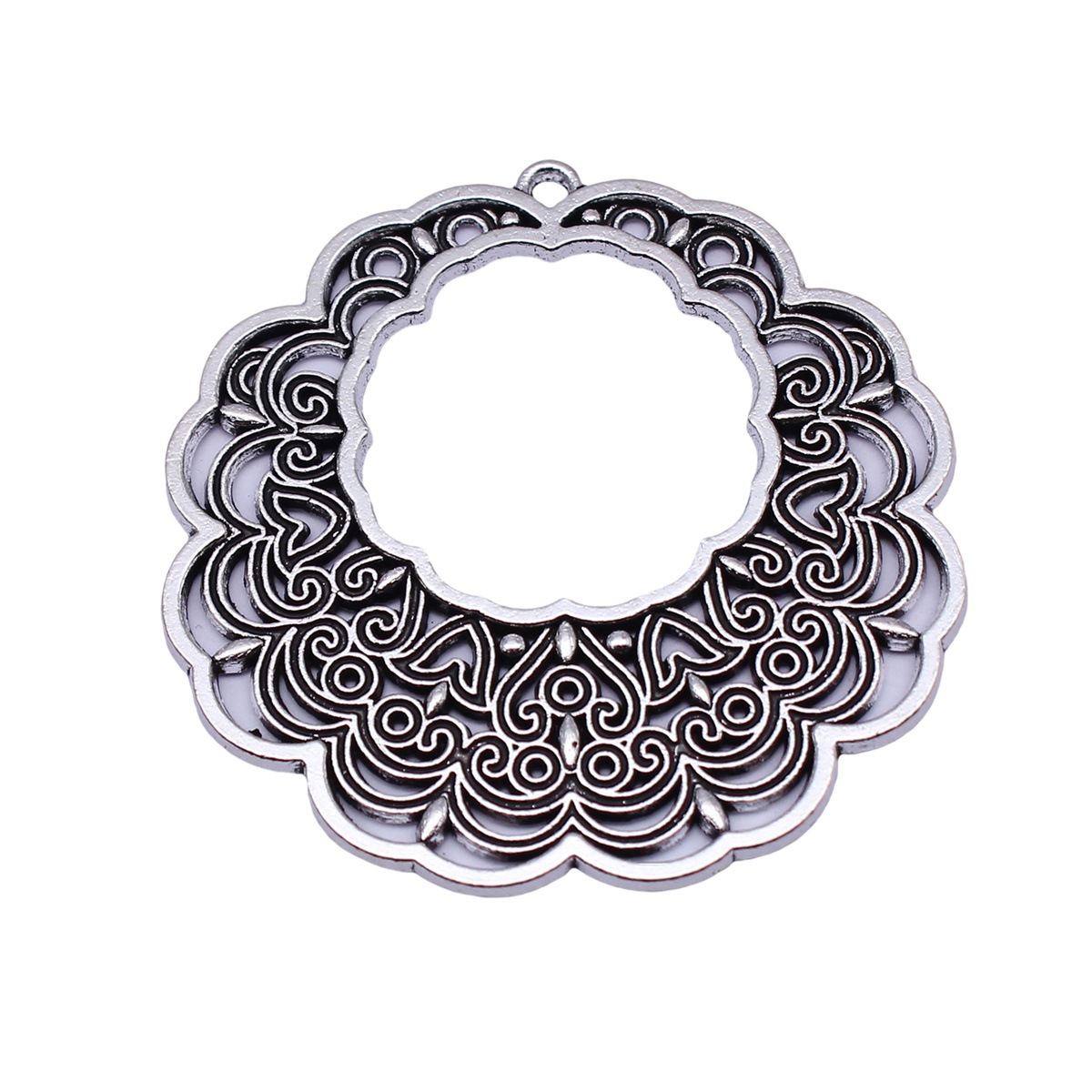 Boho Ethno-Mandala-Anhänger, B – Ethnic Fashion Collection Bewertung und Preis