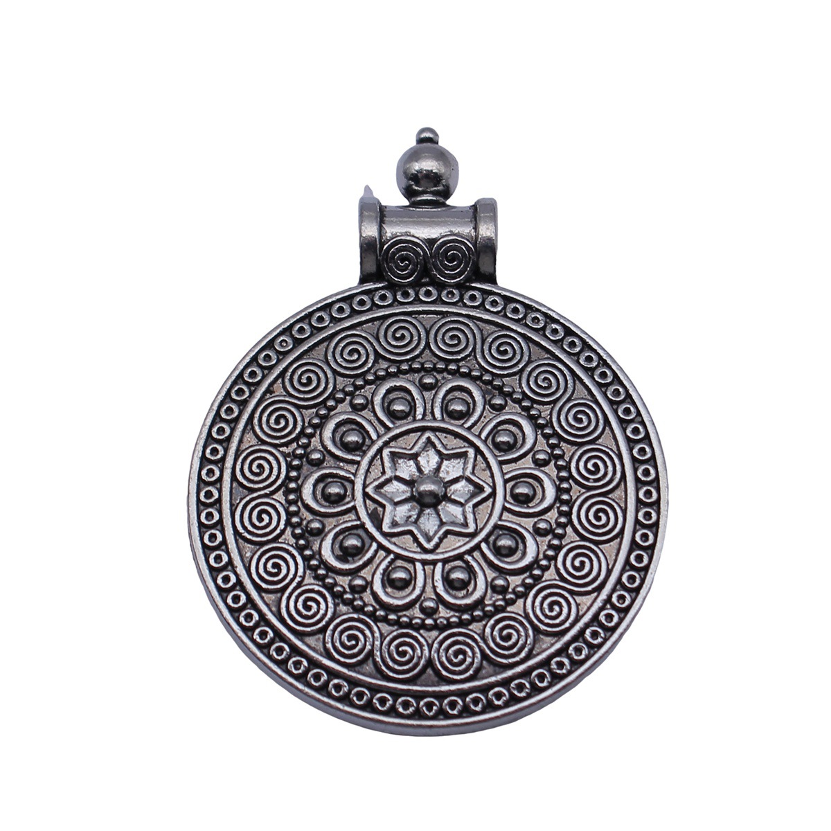 Boho Ethno-Mandala-Anhänger, B – Ethnic Fashion Collection Bewertung und Preis