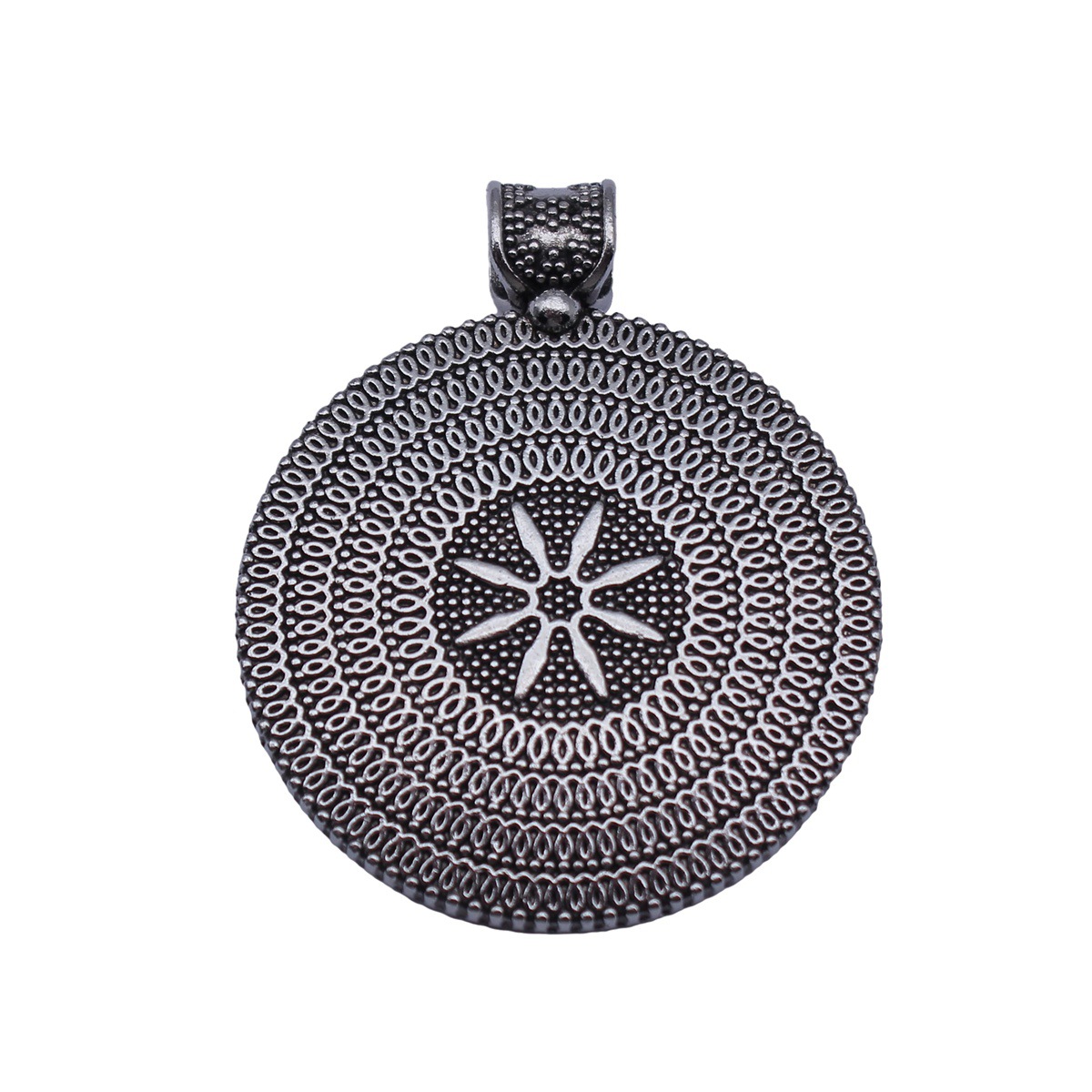Boho Ethno-Mandala-Anhänger, B – Ethnic Fashion Collection Bewertung und Preis