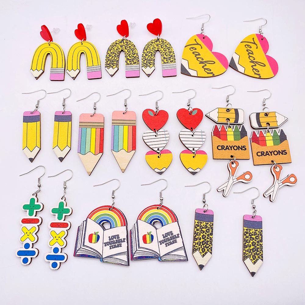 Neue Lehrer Student Ohrringe L – Ethnic Fashion Book Bewertung und Preis