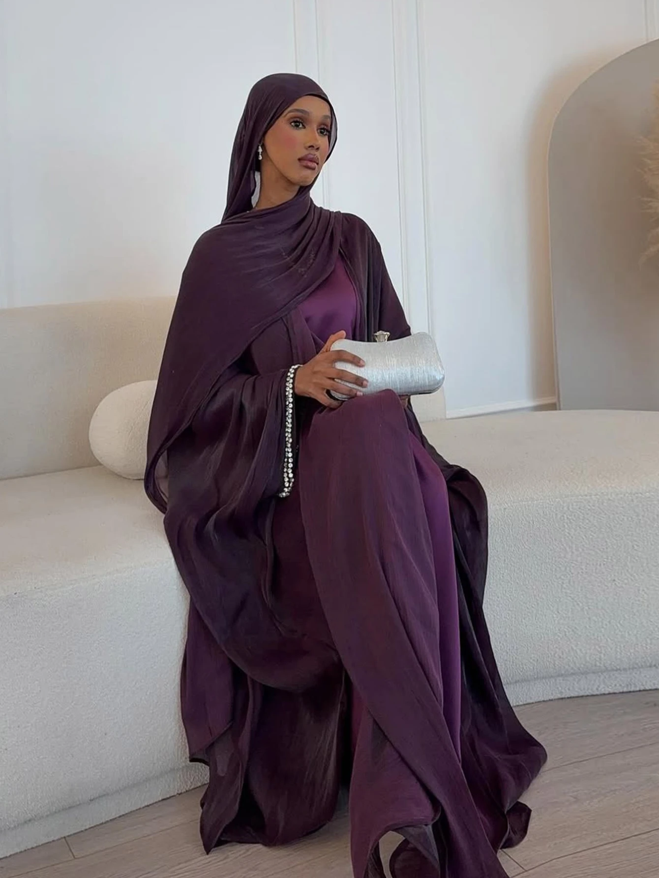 Eid Muslimische Abaya Schal-Kl – Jalabiya Women Arabic Bewertung und Preis
