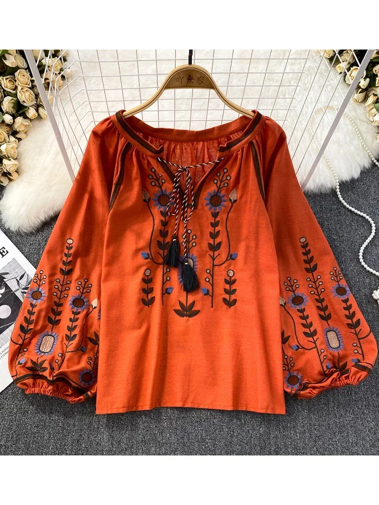 Frauen Frühling Bluse Ethnisch – Ethnic Fashion Clothing Bewertung und Preis