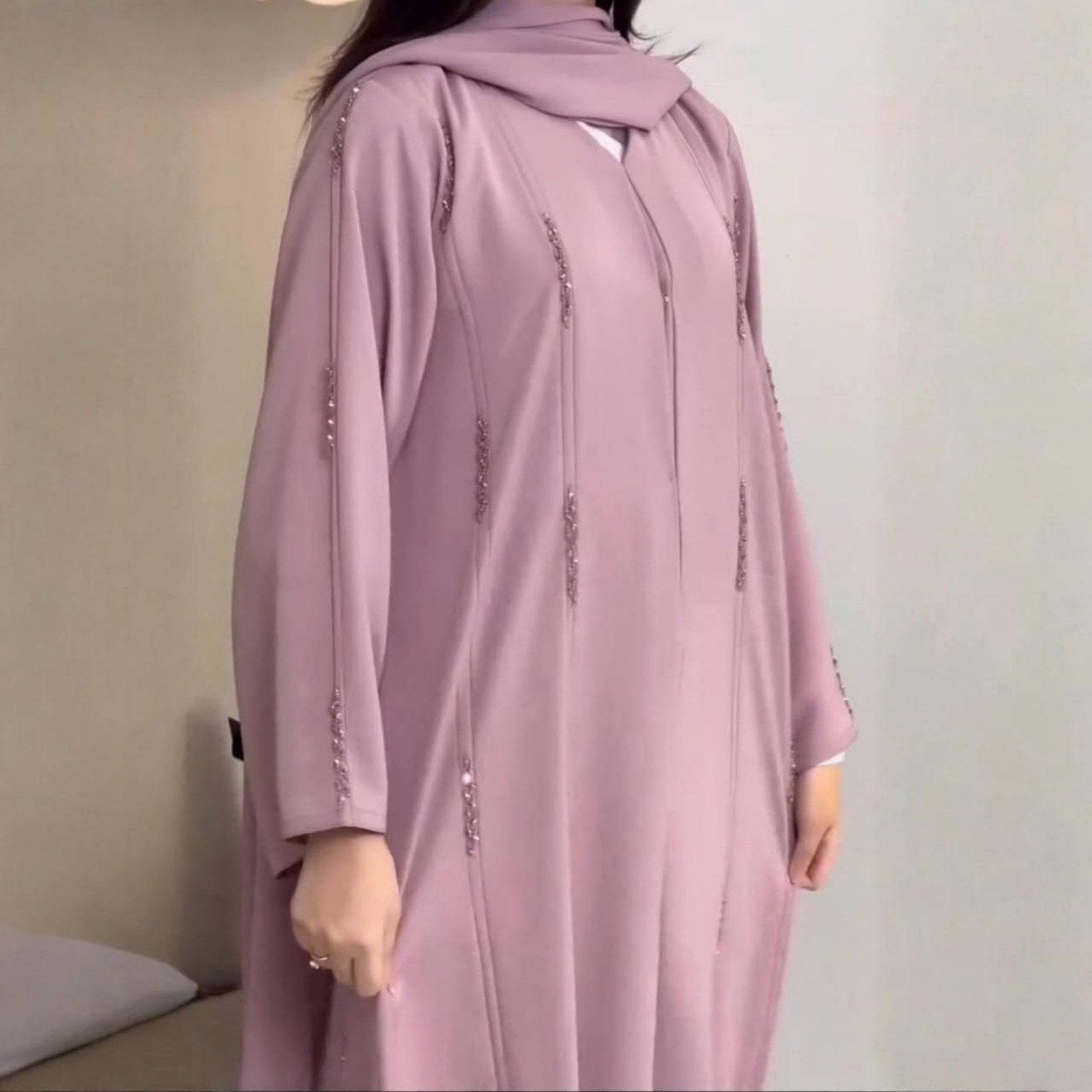 Eid Damen Abaya Perlenbesetzte – Jalabiya Women Arabic Bewertung und Preis