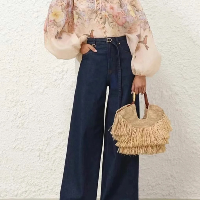Boho Stroh-Tragetasche für Dam – Ethnic Fashion Collection Bewertung und Preis