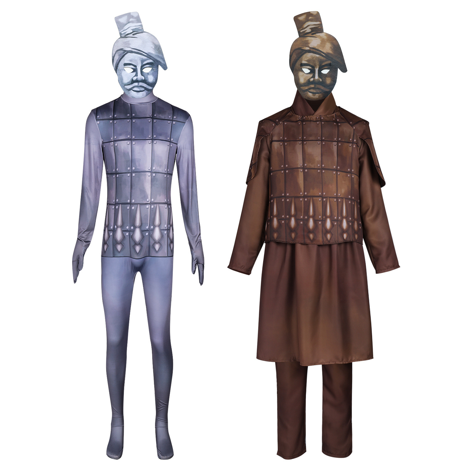 Halloween Terrakotta-Krieger C – Ethnic Fashion Dress Bewertung und Preis