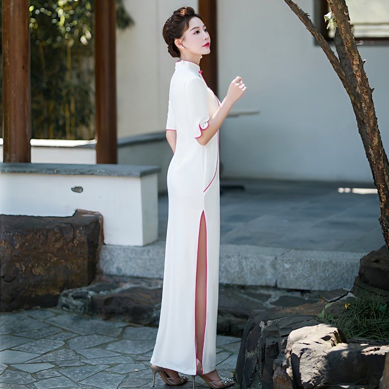 Frau Aodai Vietnam Kleid Kurza – Ao Dai Vietnam Dress Bewertung und Preis