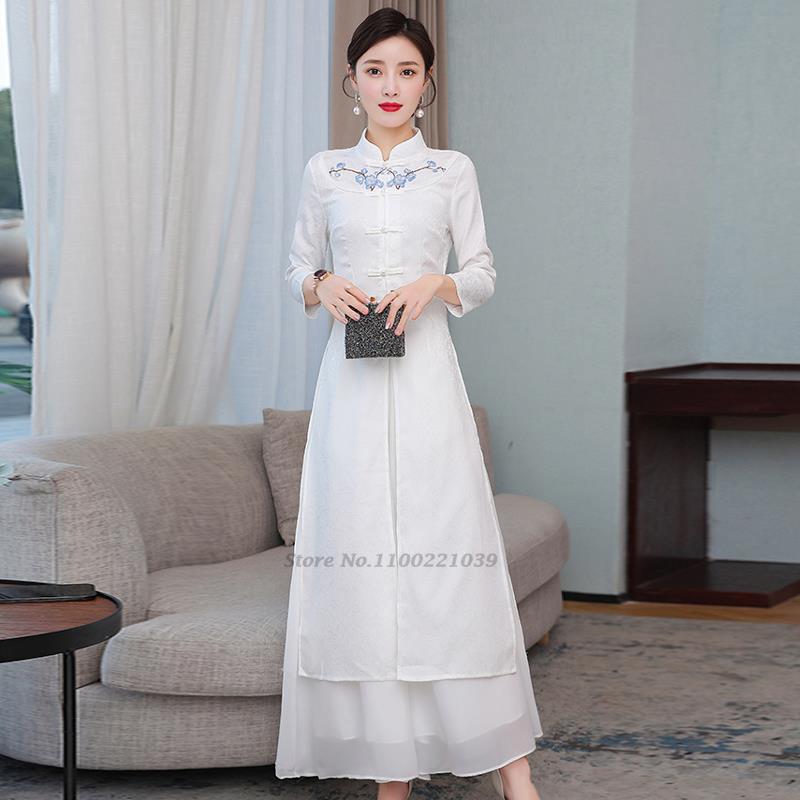 2026 Vietnam Aodai verbesserte – Ao Dai Vietnam Dress Bewertung und Preis
