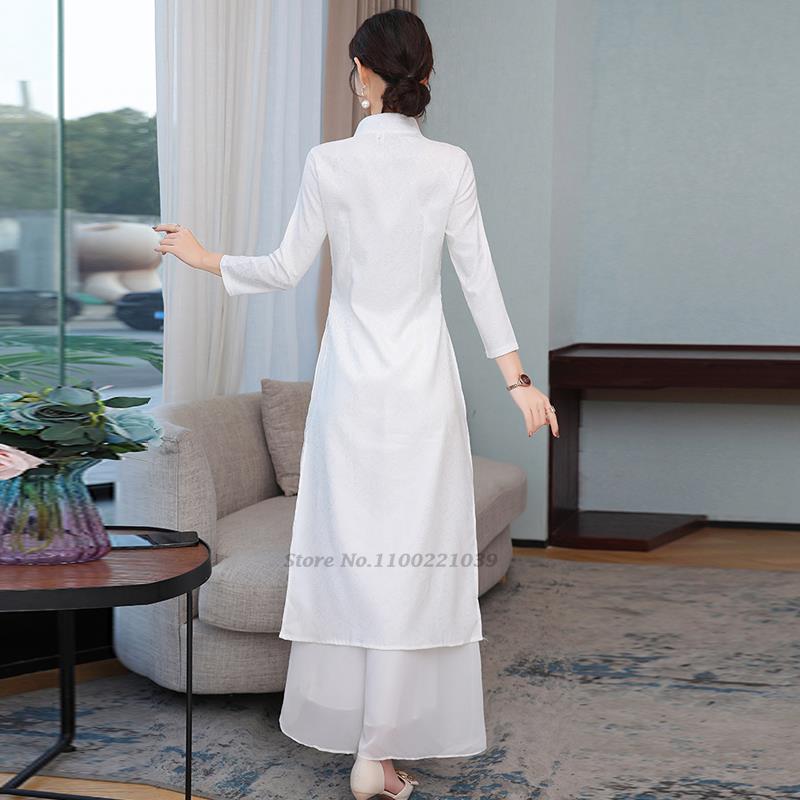 2026 Vietnam Aodai verbesserte – Ao Dai Vietnam Dress Bewertung und Preis