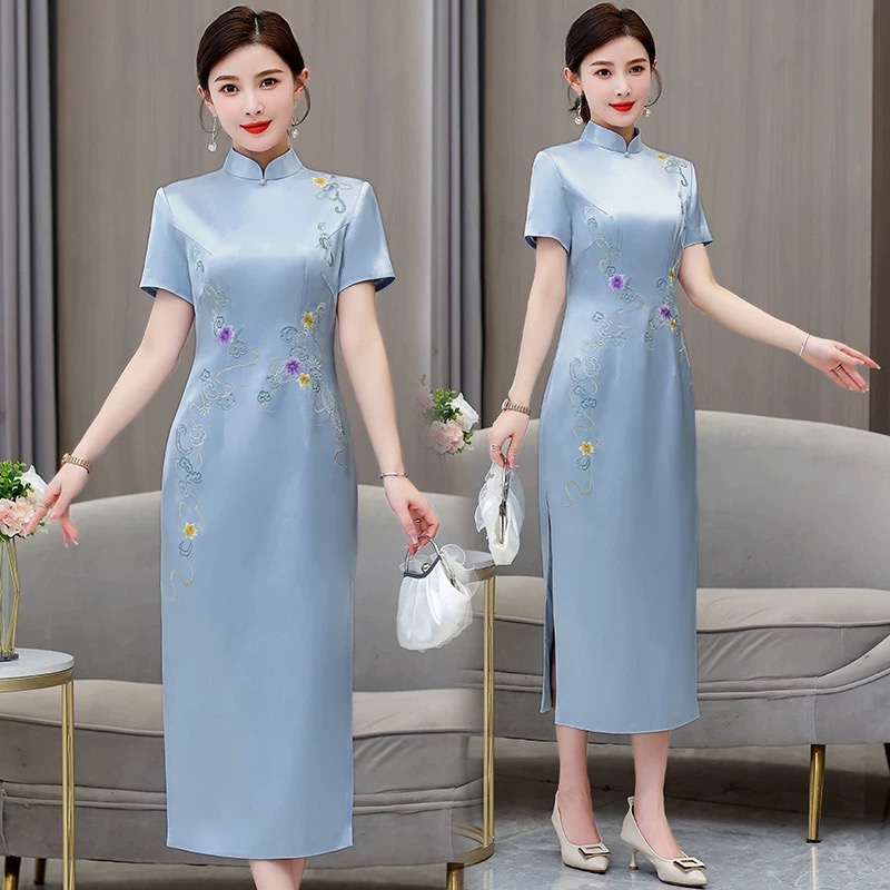 Frauen Ethnischen Stil Aodai C – Ao Dai Vietnam Dress Bewertung und Preis