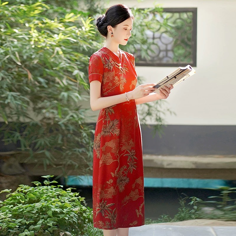 Vietnam Aodai Cheongsam Vintag – Ao Dai Vietnam Dress Bewertung und Preis