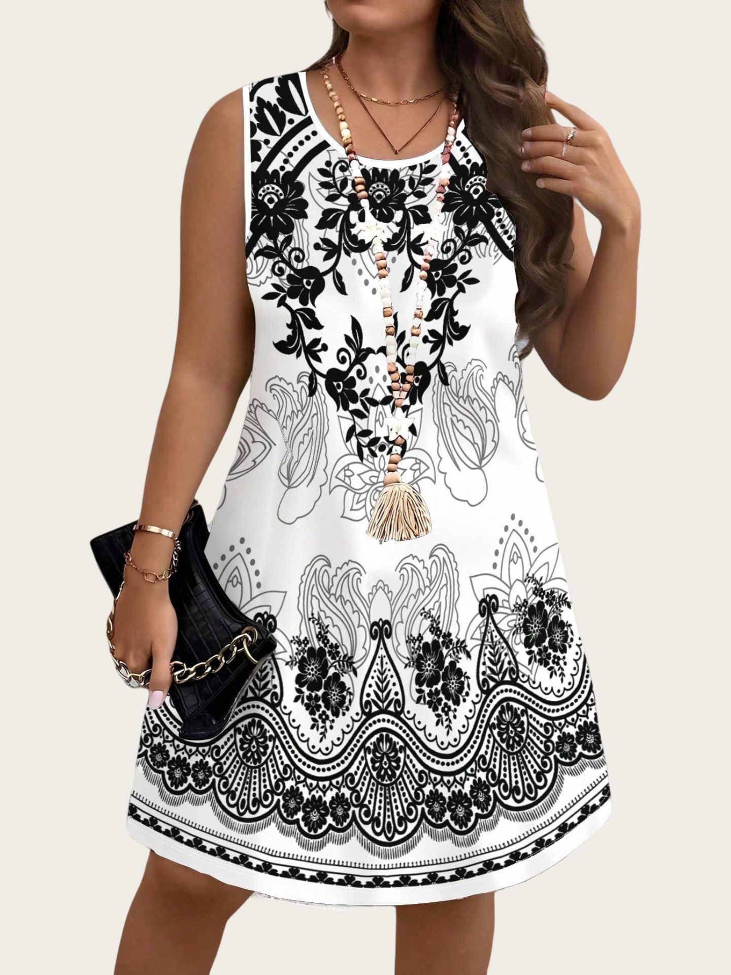 Ethnischer Stil Vintage-Kleide – Ethnic Fashion Clothing Bewertung und Preis