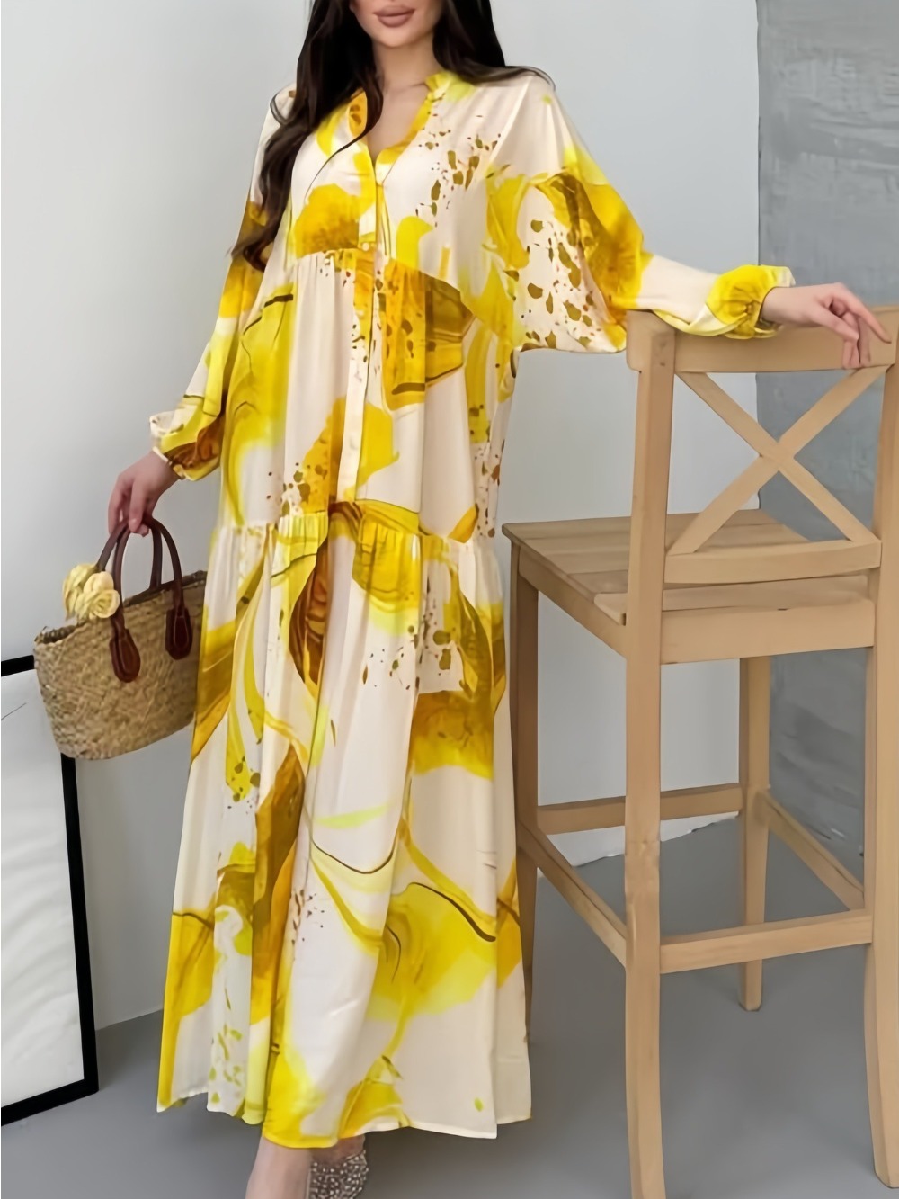 Eid Frauen Kleid Abaya Muslimi – Jalabiya Women Arabic Bewertung und Preis