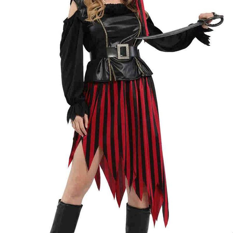 Erwachsenen-Piratenkostüm für  – Ethnic Fashion Clothing Bewertung und Preis