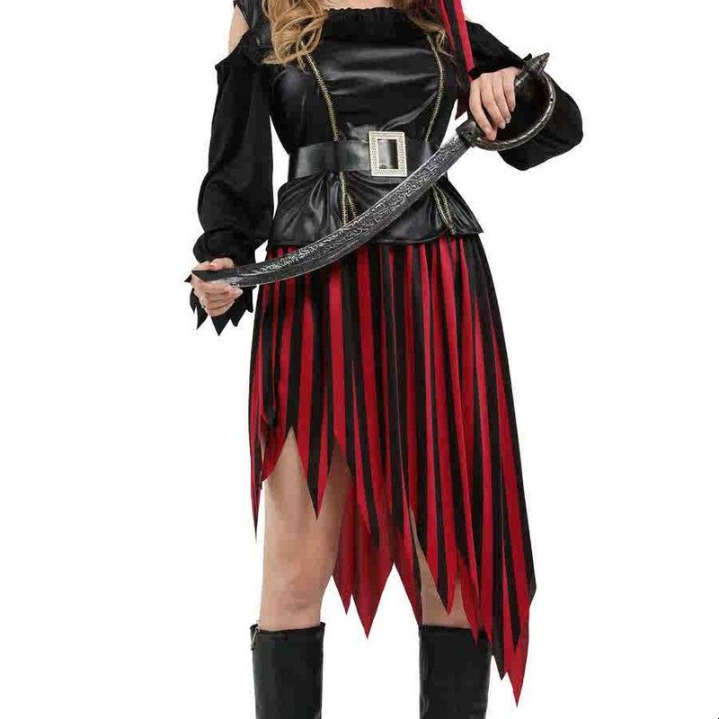 Erwachsenen-Piratenkostüm für  – Ethnic Fashion Clothing Bewertung und Preis