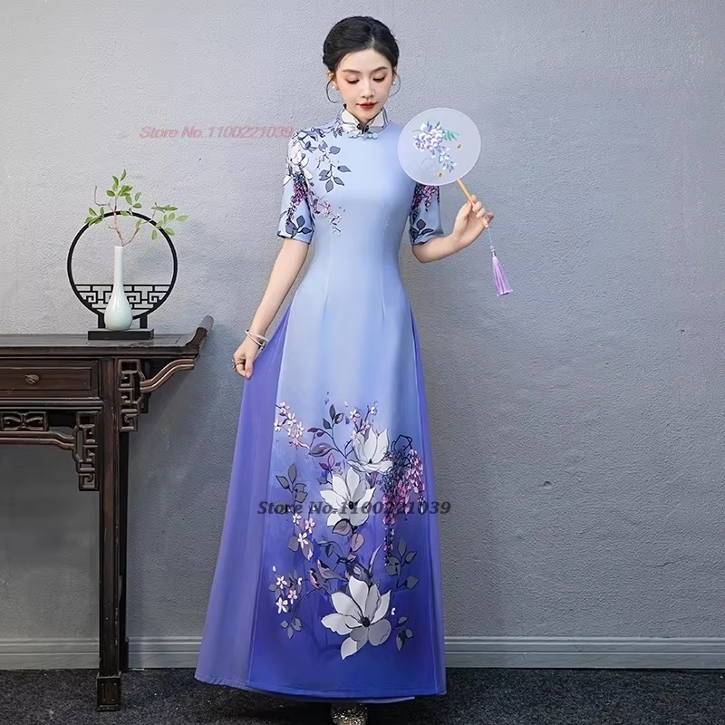 2026 Vietnam Traditionelles Kl – Ao Dai Vietnam Dress Bewertung und Preis