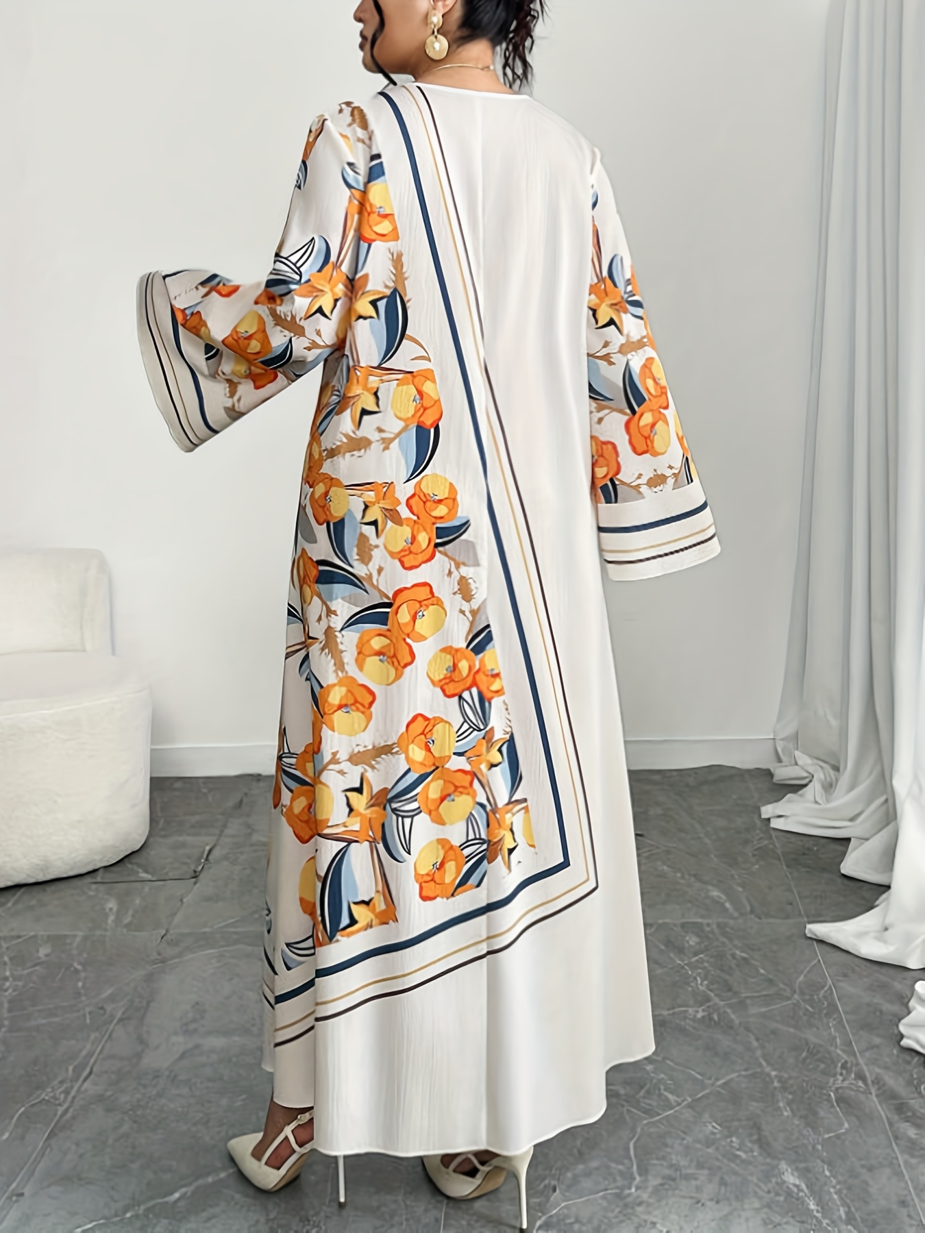 Modische Übergrößen-Robe für D – Ethnic Fashion Clothing Bewertung und Preis