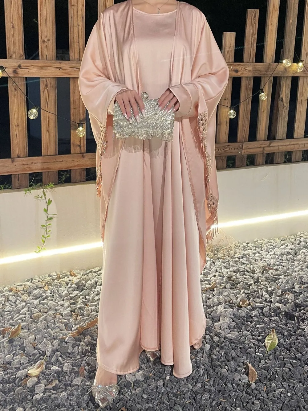 Muslimische Frauen Abaya Kleid – Jalabiya Women Arabic Bewertung und Preis