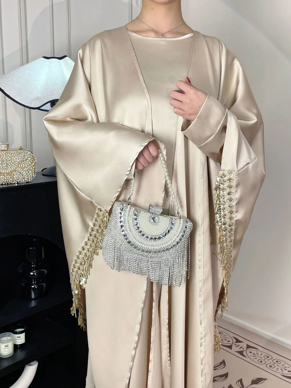 Muslimische Frauen Abaya Kleid – Jalabiya Women Arabic Bewertung und Preis