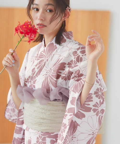 Traditioneller Yukata-Kimono a – Ethnic Fashion Dress Bewertung und Preis