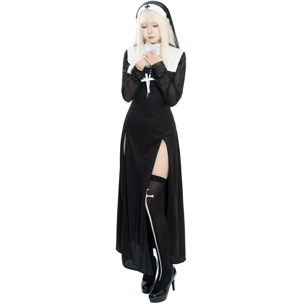 Maria Nonnen-Kostüm Kleid Bühn – Ethnic Fashion Dress Bewertung und Preis