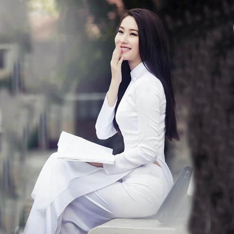 Ao Dai Vietnam Kleid Frauen Tr – Ao Dai Vietnam Dress Bewertung und Preis