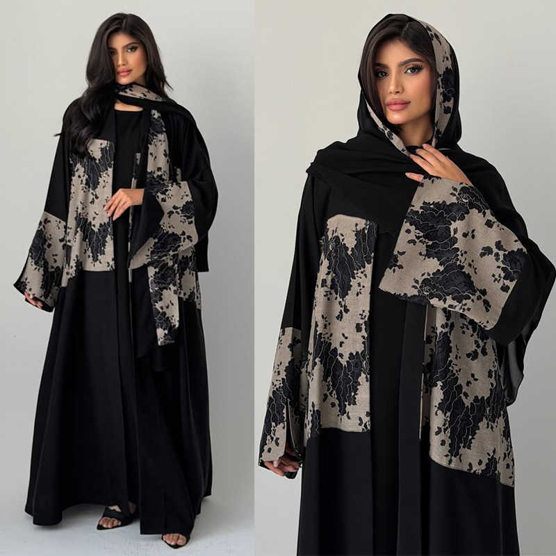 Damen Eid Abaya Hijab 2-teilig – Jalabiya Women Arabic Bewertung und Preis