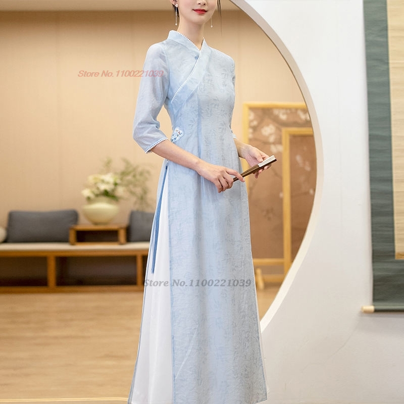 2026 Traditionelles Vietnamesi – Ao Dai Vietnam Dress Bewertung und Preis