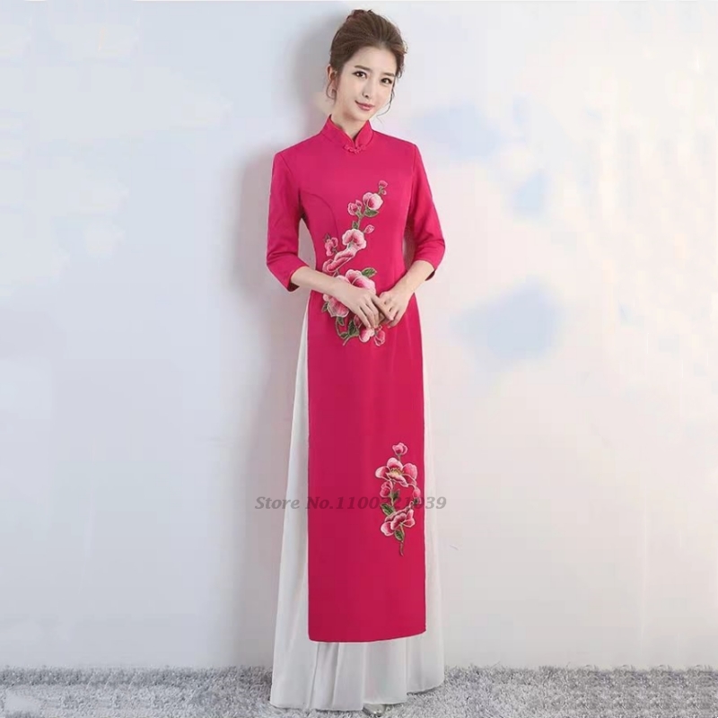 2026 Vietnam-Kleid, Aodai, tra – Ao Dai Vietnam Dress Bewertung und Preis