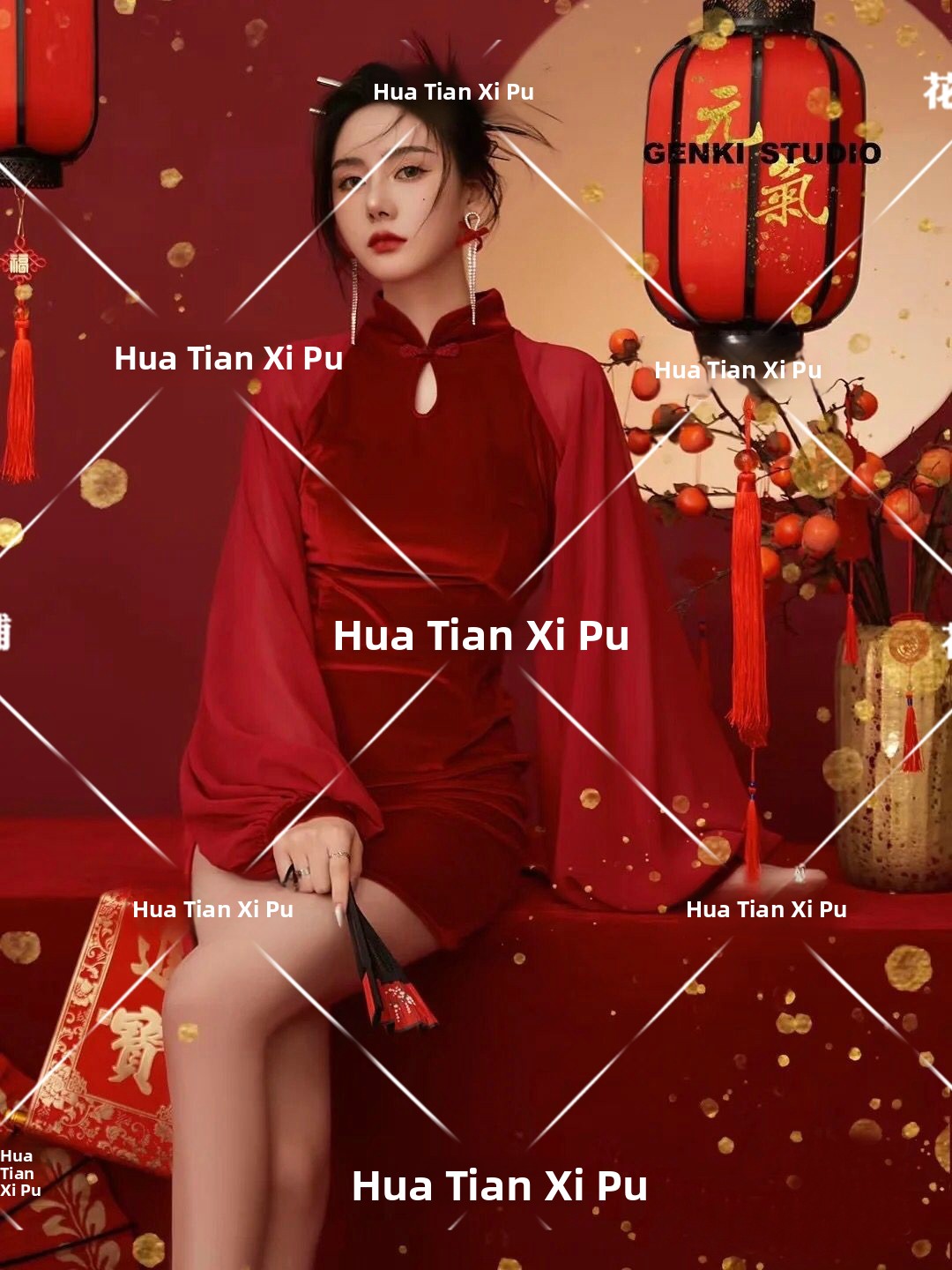 Neujahrs-Vintage-Fotostudio: M – Ethnic Fashion Clothing Bewertung und Preis