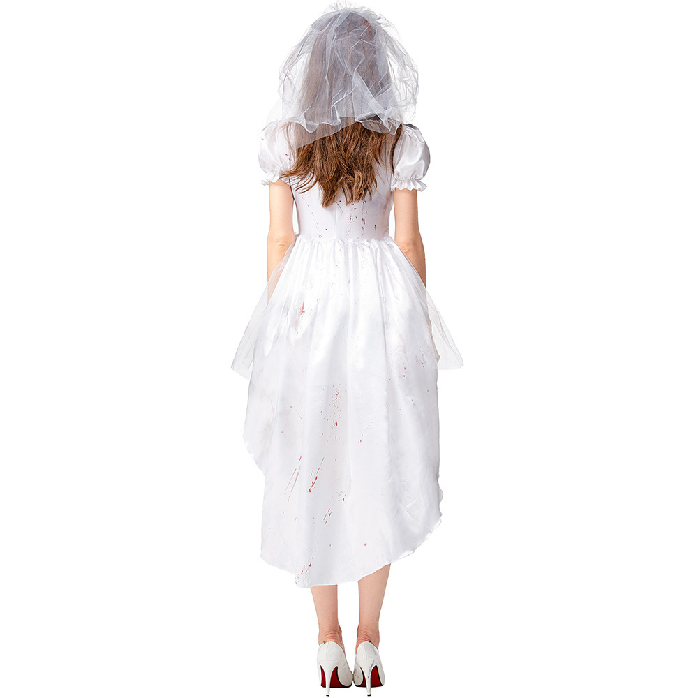 Halloween Weißes Geisterbraut- – Ethnic Fashion House Bewertung und Preis